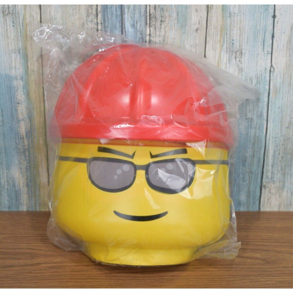 New LEGO Mask & Hands Set NIP Construction Worker Minifigure Halloween Costume